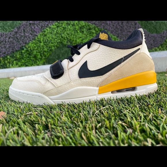 Jordan Sneakers in Cream, Black, and Yellow - Picture 8 of 8